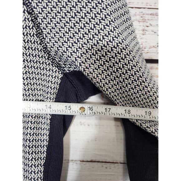 Lululemon Scuba Hoodie II Washi Weave Angel Wing Naval Blue women's size 4 - Picture 4 of 6